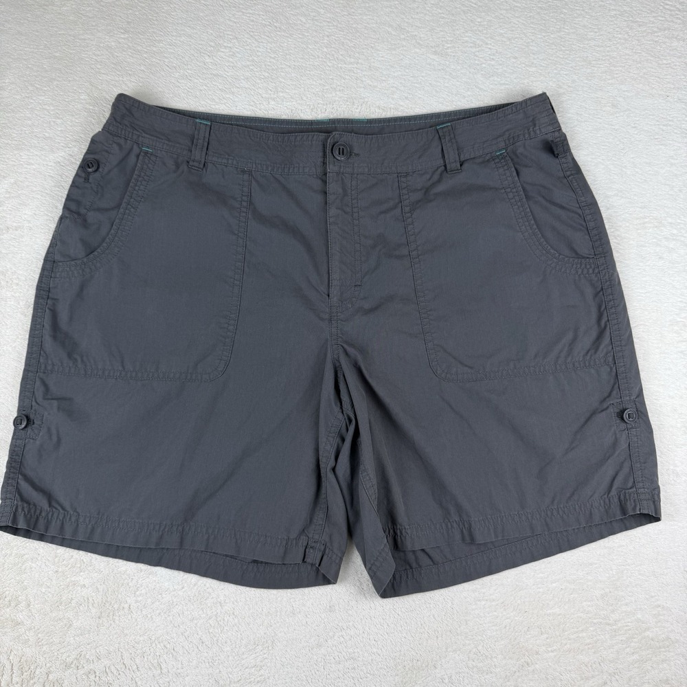 L.L. Bean Women's Size 18 Gray‎ Shorts 7" Inseam